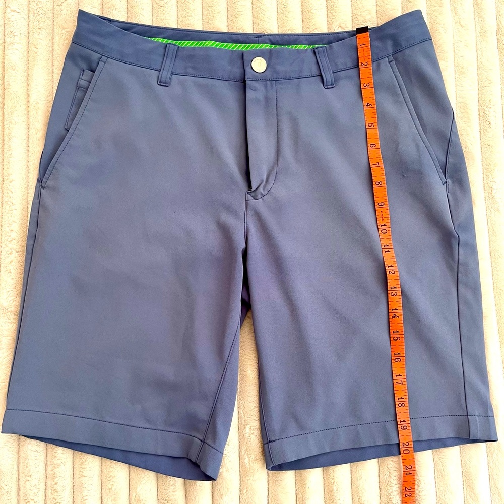 Bonobos Men's Blue Wicking Shorts 34”